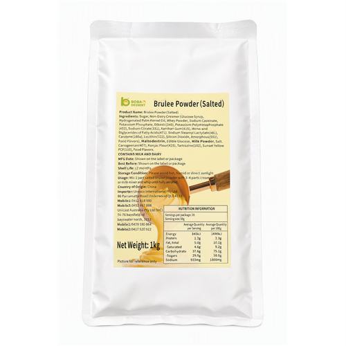Brulee Powder (Salted) 1 kg